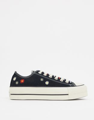 floral platform converse
