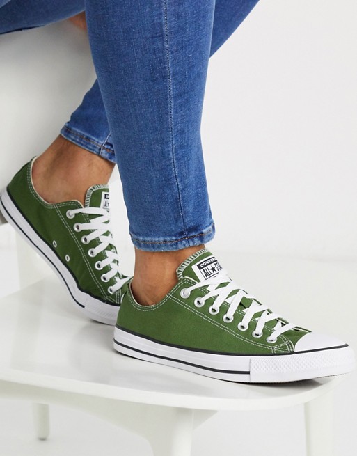 Converse Chuck Taylor trainers in green