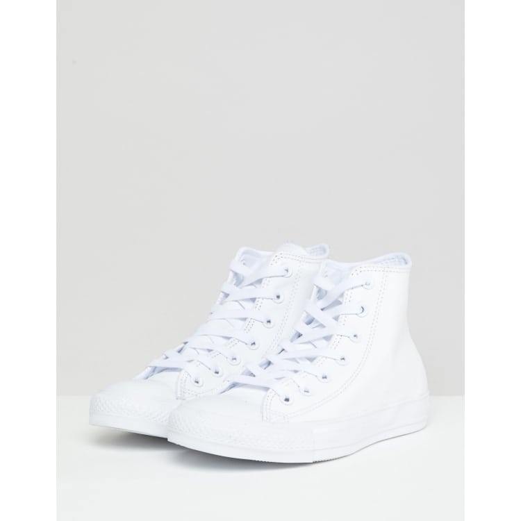 White leather 2024 converse sale