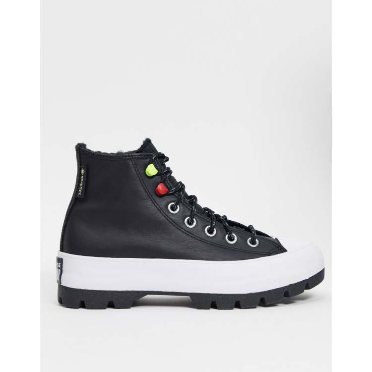 Converse Chuck Tayor All Star Lugged Gore Tex sneakers in black ASOS