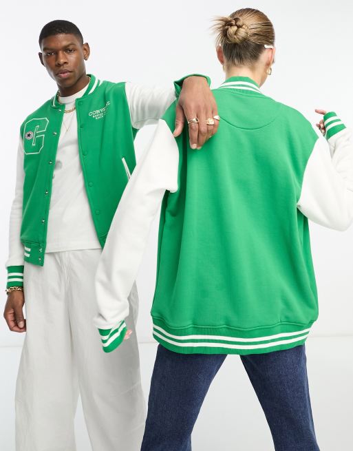 Converse green shop jacket