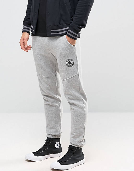 Converse Color Block Fleece sweatpants In Gray 10003127-A02 | ASOS