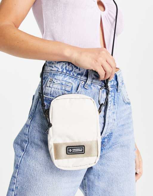 Converse Comms Pouch 2.0 crossbody bag in sand