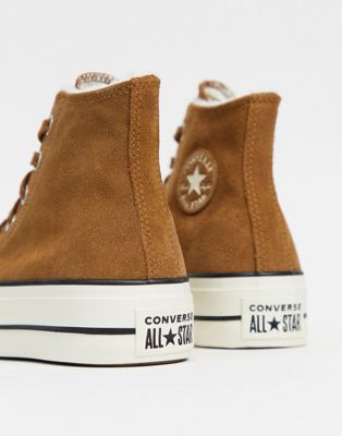 brown converse boots
