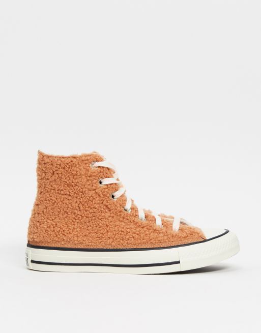 converse cosy club hi borg trainers in black