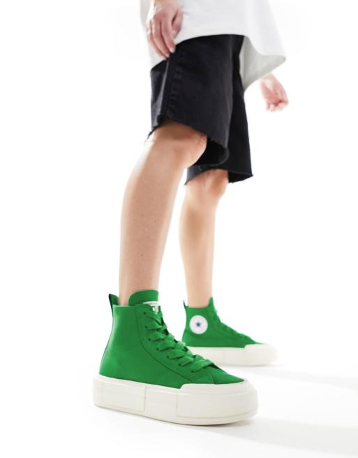 Converse Cruise Hi Baskets montantes a gros lacets Vert