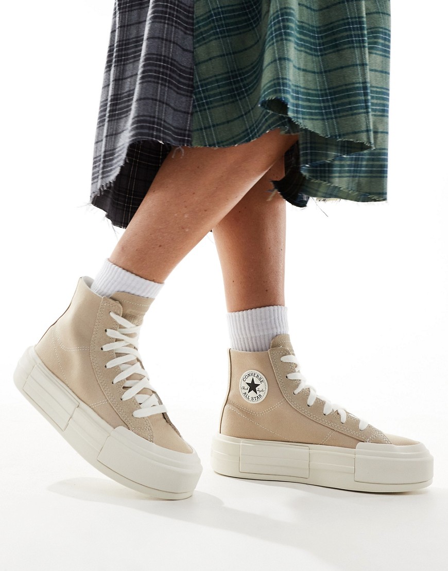 Converse Cruise Hi trainers in light brown