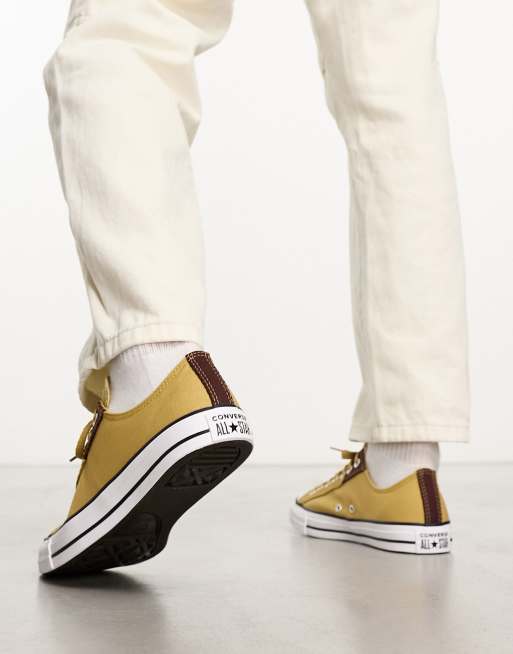 Converse CTAS Classic Ox rainers in tan