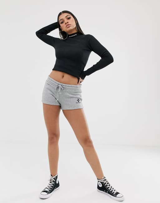 Ladies discount converse shorts