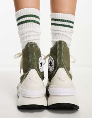 Converse Hi Run Star Legacy in khaki ASOS