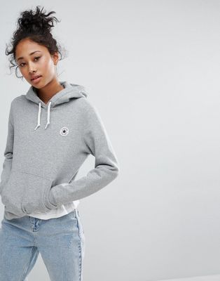 converse grey hoodie