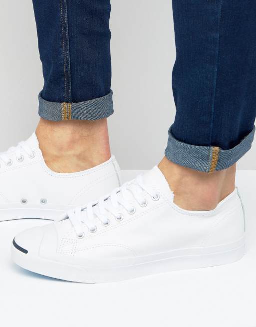 white leather jack purcell converse