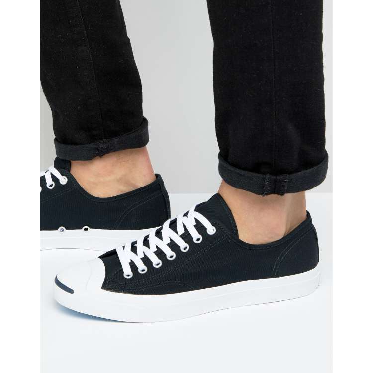 paraguas Campanilla Desempacando Converse Jack Purcell Ox Sneakers In Black 1Q699 | ASOS