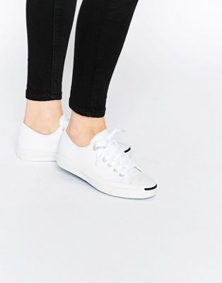 jack purcell white leather converse