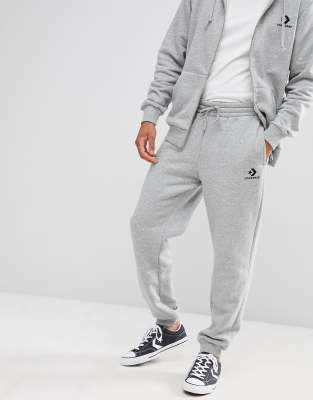 converse joggers grey