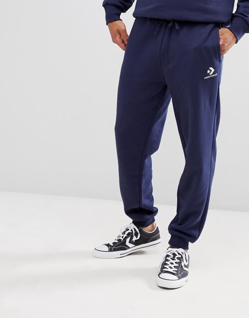 Navy converse joggers new arrivals