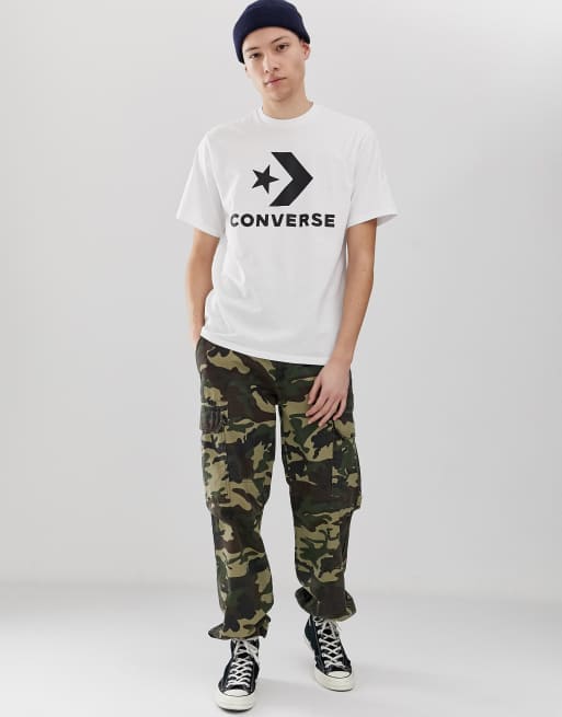 Converse camo t store shirt