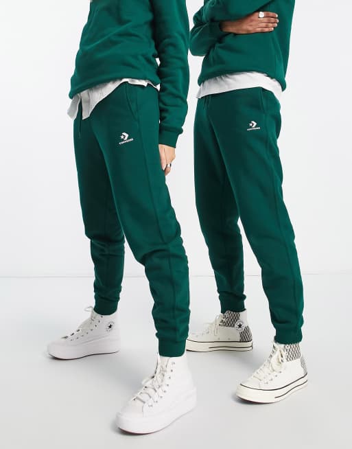 Track pants and store converse