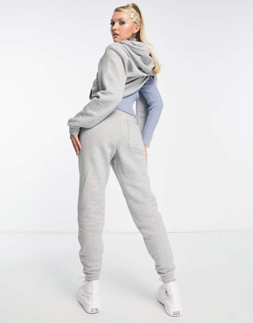 Converse left star logo track pants in grey GREY ASOS