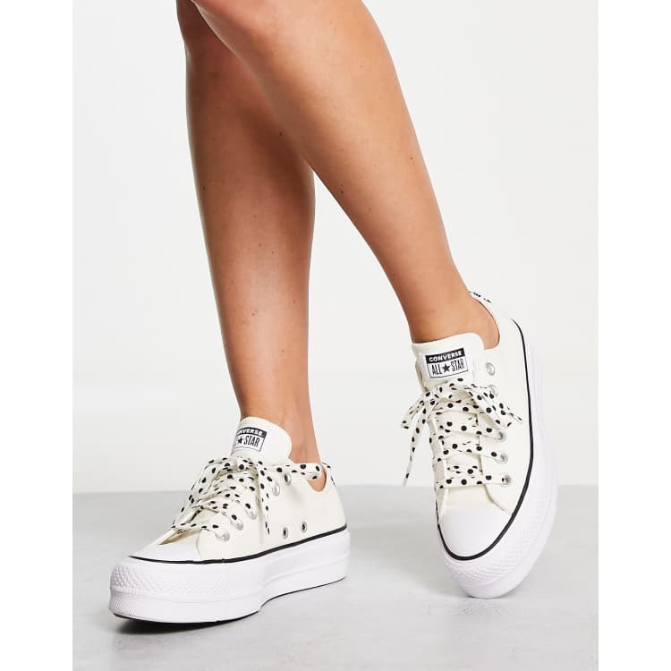 Converse avec outlet lacet ruban