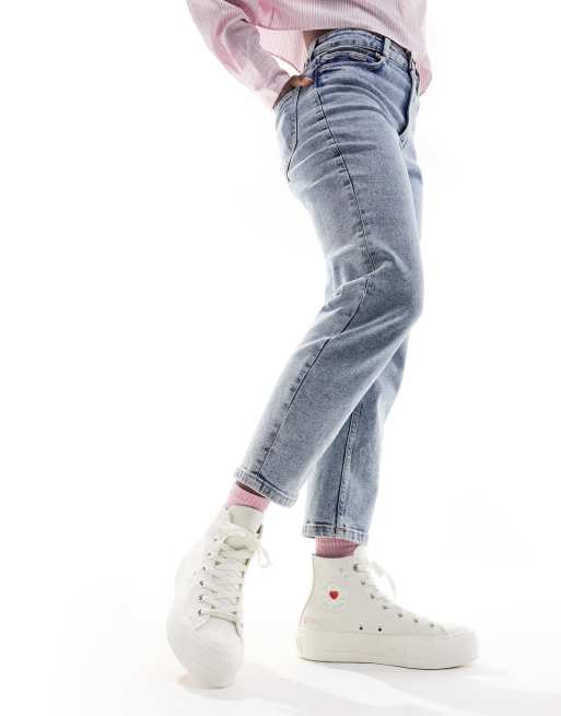 Converse Lift Baskets c ur Blanc ASOS