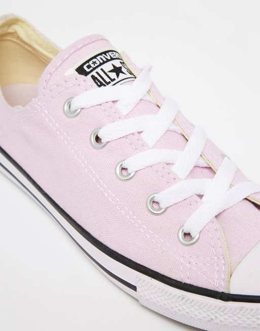 Lilac dainty hot sale converse