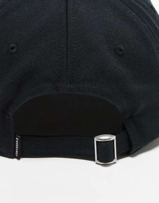 Converse Lockup SC baseball cap in black, 3 of 4