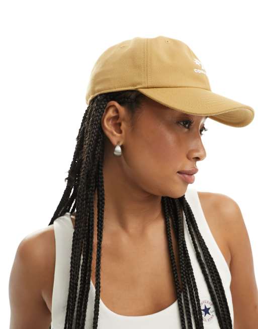 Converse Lockup SC baseball cap in tan, 4 of 4