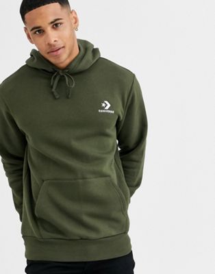 converse hoodie green 