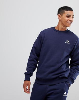 converse navy sweatshirt