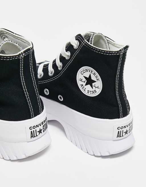 Converse lugged deals high top white