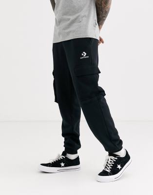converse grey sweatpants
