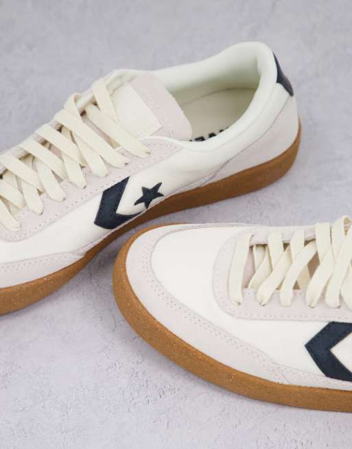 Converse Net Star Classic Ox sneakers in stone with gum sole