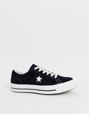 converse noir daim