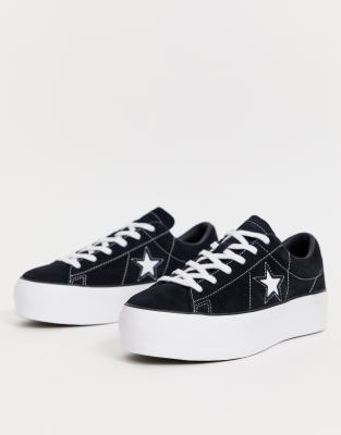 converse one star platform women's