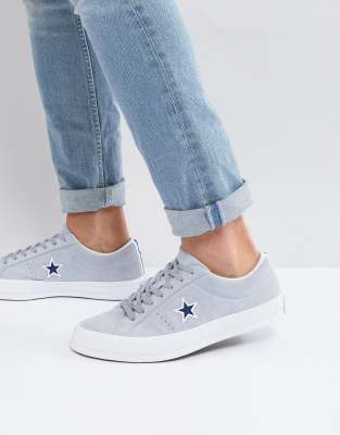 converse one star ox grey