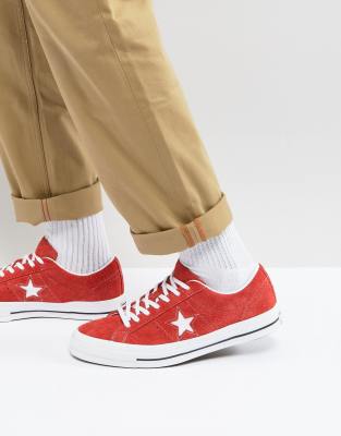 converse one star red