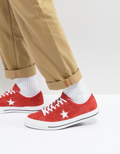 One star store converse red