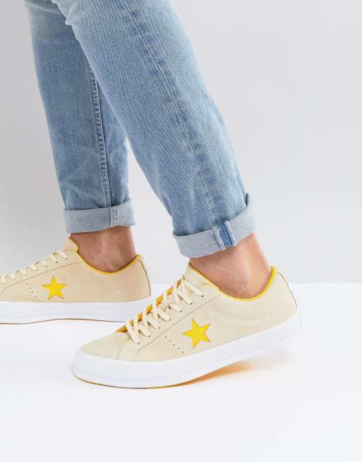 Converse one online star yellow