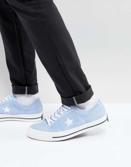 Converse One Star Ox Scarpe di tela blu 159768C