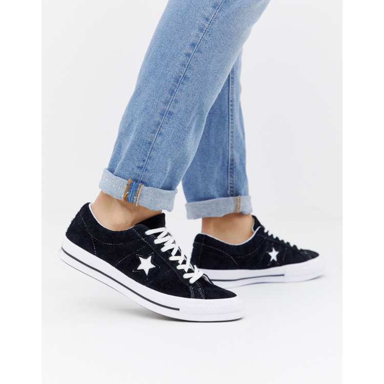 Converse One Star Ox Sneakers In Black 158369C ASOS