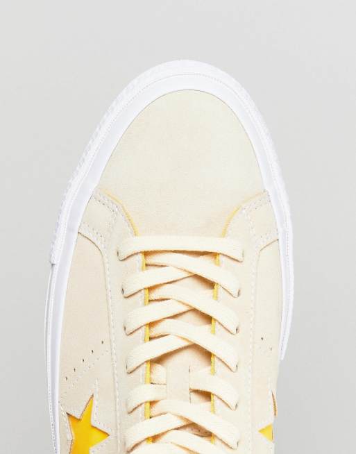 Converse one cheap star ox jaune