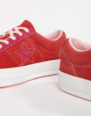 converse one star ox rouge