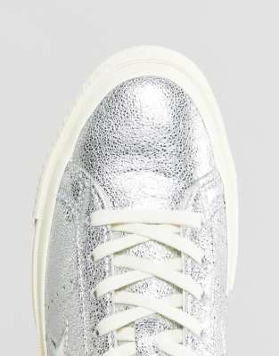 silver one star converse