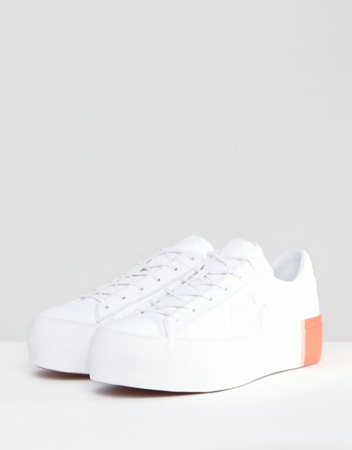 converse one star platform blocked low top converse one star platform blocked low top