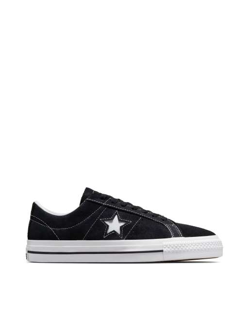 Converse One Star Pro sneakers in black ASOS