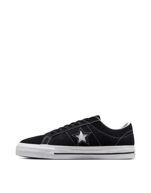 Converse One Star Pro sneakers in black ASOS