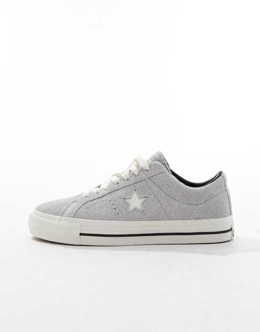 Converse one star on sale gray