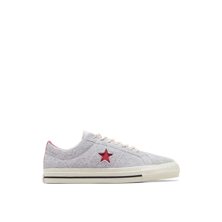 Converse One Star Pro suede sneakers in gray ASOS