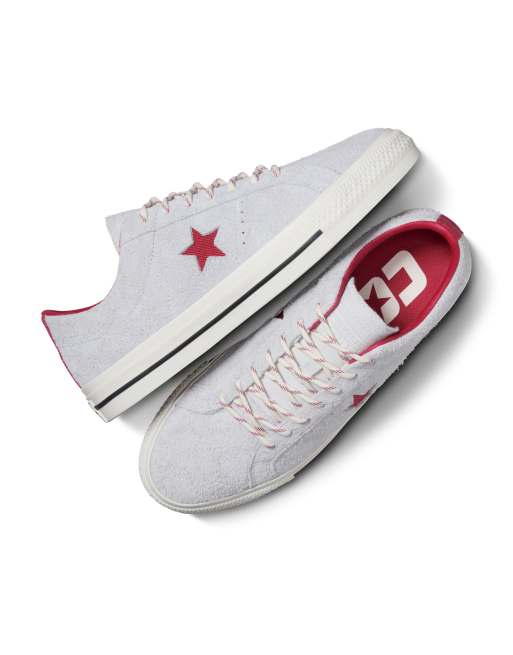 Converse One Star Pro suede sneakers in gray